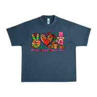 Midnight Navy peace love nutcraker Urban Heavy Tee - AdoDesignShop
