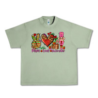 Oil Green peace love nutcraker Urban Heavy Tee - AdoDesignShop