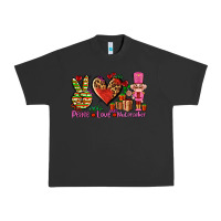 Pigment Black peace love nutcraker Urban Heavy Tee - AdoDesignShop