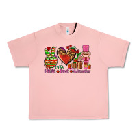 Salmon peace love nutcraker Urban Heavy Tee - AdoDesignShop