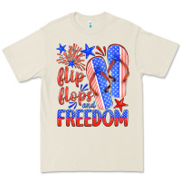 Bone flip flops and freedom Premium Tee - HRA Design Shop
