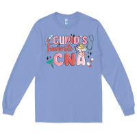 Colony Blue cupids favorite cna Long Sleeve Tee - MaliasSmallBusiness
