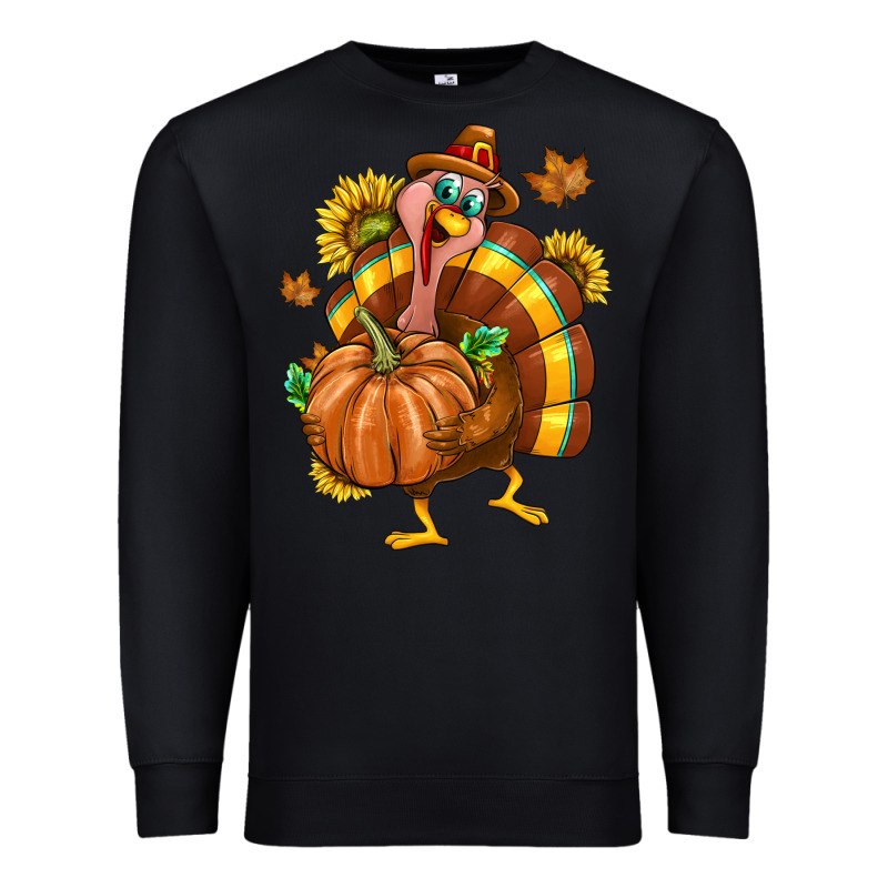 Thanksgiving Turkey Premium Sweatshirt by texasbilliewilder | Teevron