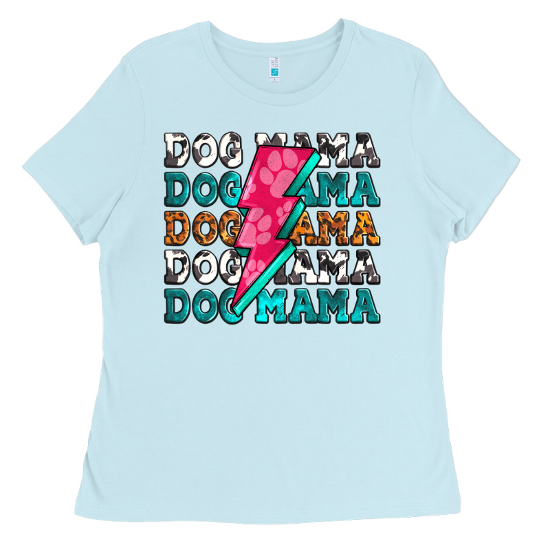 Dog Mama Ladies Tee by Zillion Design Studio | Teevron