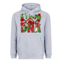 Heather Grey It's In My Dna Mexico Heavyweight Hoodie - texasbilliewilder