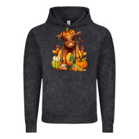 Vintage Black Fall Autumn heifer pumpkin Vintage Hoodie - RanaPortraitStore