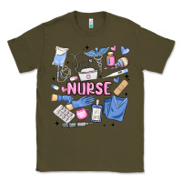 Army Green can't talk right now doing nurse stuff Classic Tee - MaliasSmallBusiness