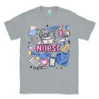 Heather Grey can't talk right now doing nurse stuff Classic Tee - MaliasSmallBusiness