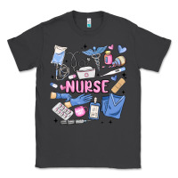 Smoke can't talk right now doing nurse stuff Classic Tee - MaliasSmallBusiness