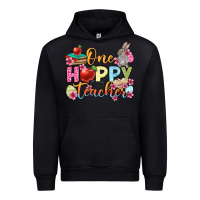 Black Easter Day One hoppy Teacher Urban Hoodie - OliviaCreatesArt