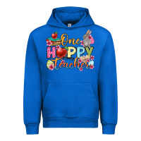 Cobalt Easter Day One hoppy Teacher Urban Hoodie - OliviaCreatesArt