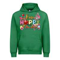Emerald Easter Day One hoppy Teacher Urban Hoodie - OliviaCreatesArt