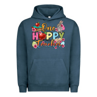 Pigment Midnight Navy Easter Day One hoppy Teacher Urban Hoodie - OliviaCreatesArt