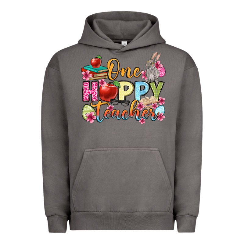 Easter Day One Hoppy Teacher Urban Hoodie by OliviaCreatesArt | Teevron