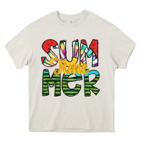 Cream summer time Heavy Core Tee - SublimationCraftShop