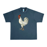 Midnight Navy Leghorn Rooster Urban Heavy Tee - LillyAllenDesigns