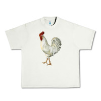 Pistachio Leghorn Rooster Urban Heavy Tee - LillyAllenDesigns