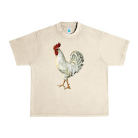 Sandshell Leghorn Rooster Urban Heavy Tee - LillyAllenDesigns