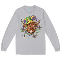 Moon Dust mardi gras cow Long Sleeve Tee - MaliasSmallBusiness