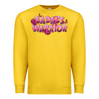 Lemon Badass warrior Breast Cancer Premium Sweatshirt - NancyCooperArtShop