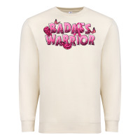Sandshell Badass warrior Breast Cancer Premium Sweatshirt - NancyCooperArtShop