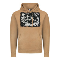 Cowhide Background Vintage Hoodie | Teevron
