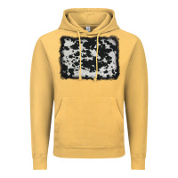 Vintage Mustard cowhide background Vintage Hoodie - AdoDesignShop