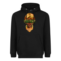 Black do it for the culture Heavyweight Hoodie - NancyCooperArtShop