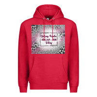 Cardinal feeling kinda idgaf ish today with leopard Premium Hoodie - TumblerDesignByShophia
