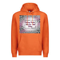 Carrot feeling kinda idgaf ish today with leopard Premium Hoodie - TumblerDesignByShophia