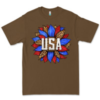 Cacao american sunflower Premium Tee - HRA Design Shop