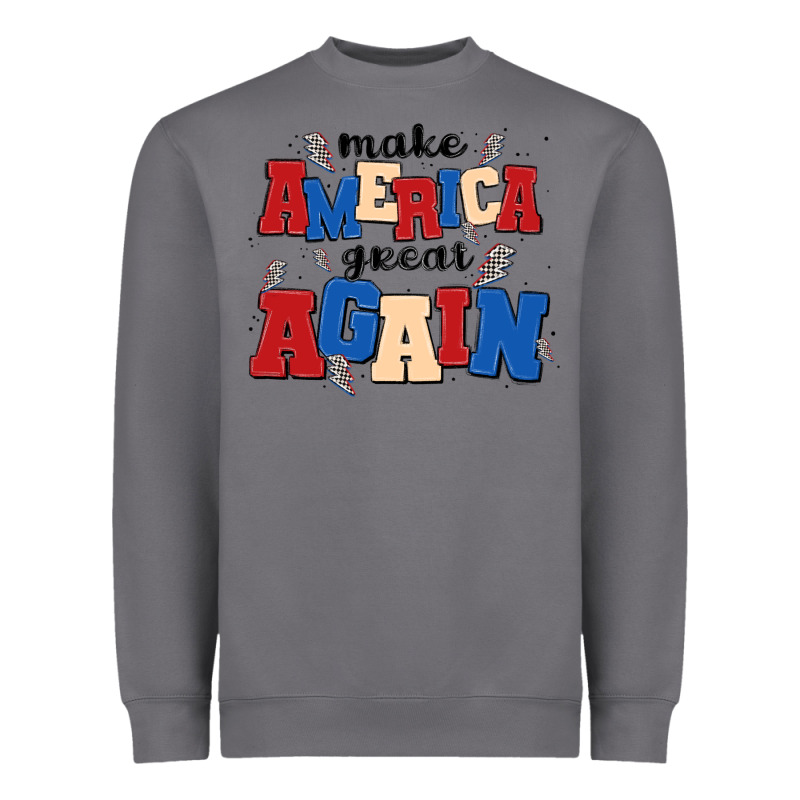 Make America Great Again Heavyweight Sweatshirt by MaliasSmallBusiness | Teevron
