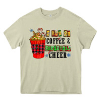 Mossy I Run On Coffee & Christmas Cheer Heavy Core Tee - CowhideDigitalArt