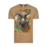 Vintage Coffee Western Navajo Churro Sheep Vintage Tee - LillyAllenDesigns