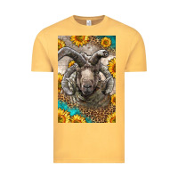 Vintage Mustard Western Navajo Churro Sheep Vintage Tee - LillyAllenDesigns