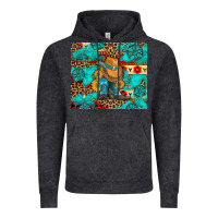 Cowboy Boots With Turquoise And Aztec Vintage Hoodie | Teevron