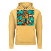 Vintage Mustard cowboy boots with turquoise and aztec Vintage Hoodie - Artiststas