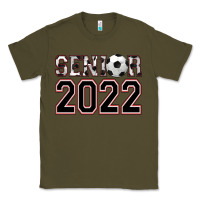 Army Green senior soccer Classic Tee - AdoDesignShop