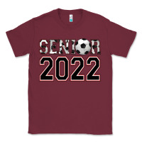 Burgundy senior soccer Classic Tee - AdoDesignShop