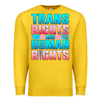 Lemon Trans rights are human rights Premium Sweatshirt - NancyCooperArtShop