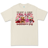 Bone just  girl who loves valentines day Premium Tee - RacoonDesign