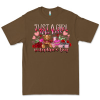 Cacao just  girl who loves valentines day Premium Tee - RacoonDesign