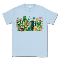Dusty Blue st.patricks stanley Classic Tee - MaliasSmallBusiness