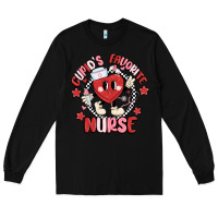 Black cupids favorite nurse Long Sleeve Tee - MaliasSmallBusiness