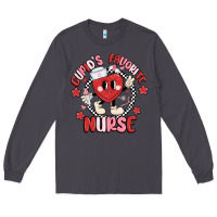 Smoke cupids favorite nurse Long Sleeve Tee - MaliasSmallBusiness