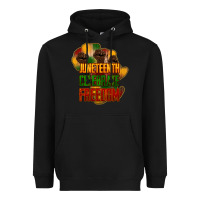 Black juneteenth celebrate freedom Heavyweight Hoodie - NancyCooperArtShop