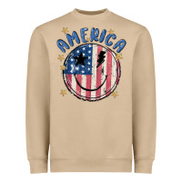 Mushroom America Heavyweight Sweatshirt - MaliasSmallBusiness