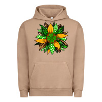 Pigment Burro St. Patrick's sunflower Urban Hoodie - OliviaCreatesArt
