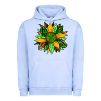 Pigment Grape Ice St. Patrick's sunflower Urban Hoodie - OliviaCreatesArt