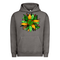 Pigment Tornado St. Patrick's sunflower Urban Hoodie - OliviaCreatesArt